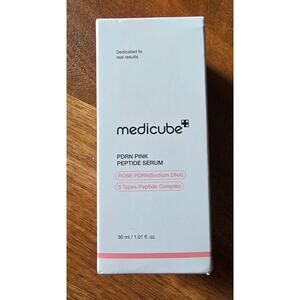 Medicube PDRN Pink Peptide Serum Korean Skincare New in Box 1.01 fl Oz.